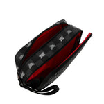 Pouch Gray Peeking Character Check 910B8914NSZ  SPRAYGROUND 