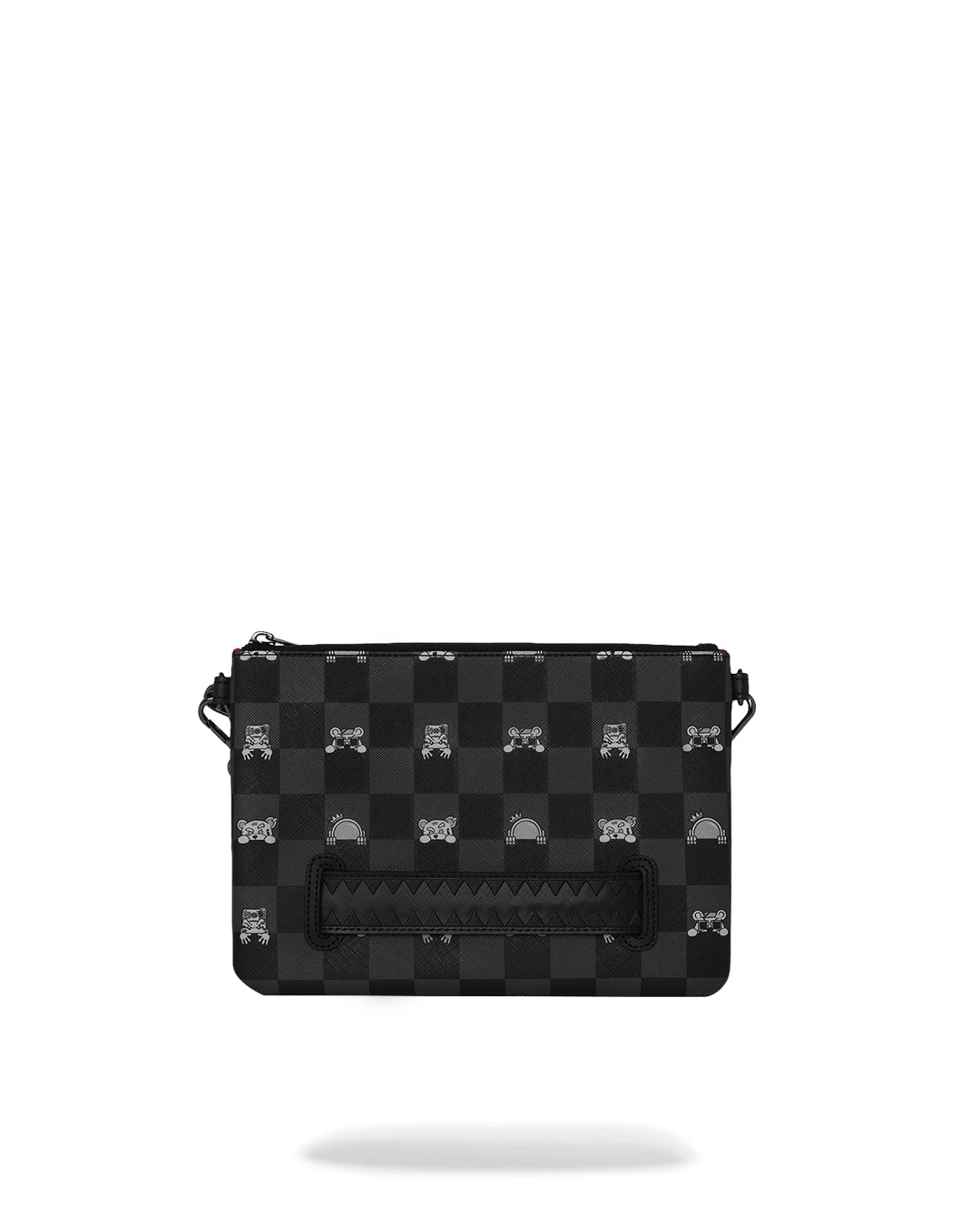 Pochette Gray Peeking Character Check 910B8915NSZ  SPRAYGROUND 