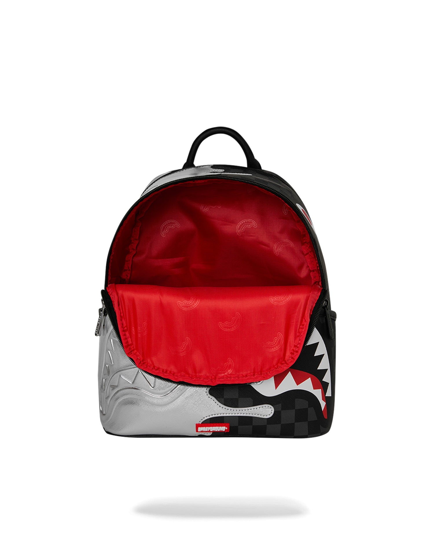 Zaino Savage Silver Side Drip Black Check 910B8922NSZ  SPRAYGROUND 