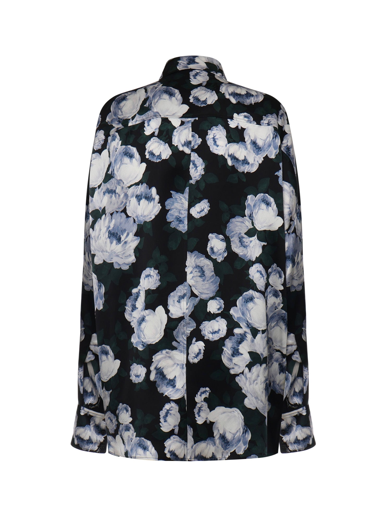 Blusa in raso con stampa floreale 620192 3HS3358485 STELLA McCARTNEY 