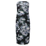 Abito in mesh floreale con arricciature 6J0436 3SQA268485 STELLA McCARTNEY 