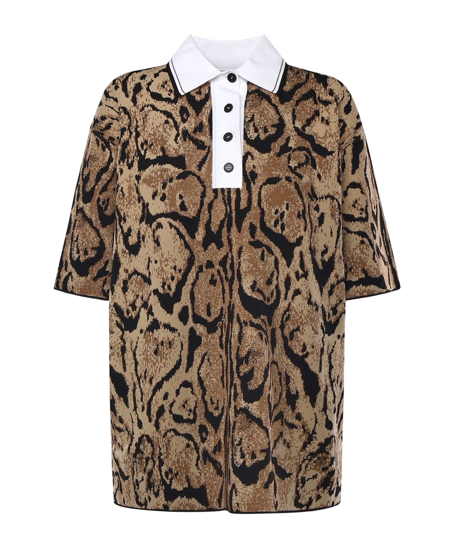 Polo Cloud Leopard 6K1162 3S26178490 STELLA McCARTNEY 