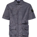 Camicia camouflage con logo L1S151100024 S00E9V002D STONE ISLAND 