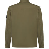 Overshirt in cotone con logo L1S151200005 S0298V005G STONE ISLAND 