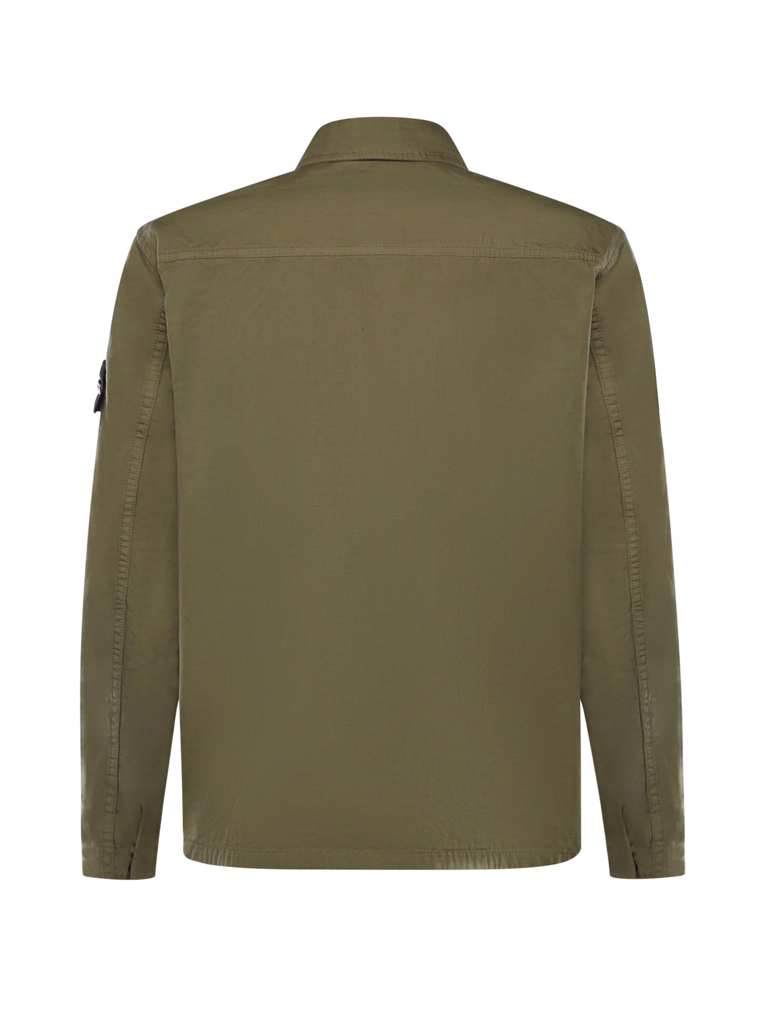 Overshirt in cotone con logo L1S151200005 S0298V005G STONE ISLAND 