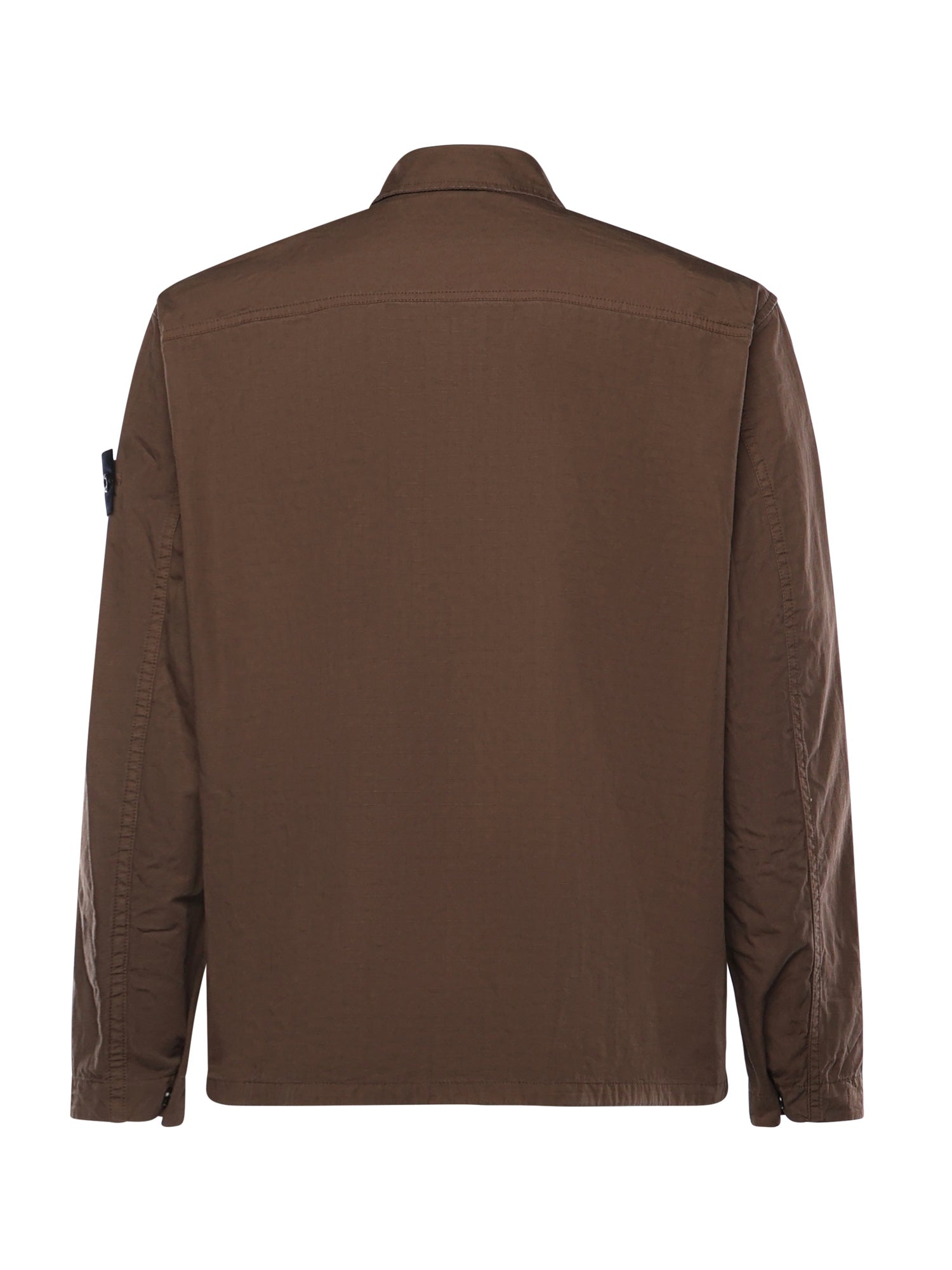 Overshirt in cotone con logo L1S151200005 S0298V007C STONE ISLAND 