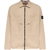 Overshirt in cotone con logo L1S151200005 S0298V009A STONE ISLAND 