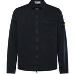 Overshirt in raso di cotone con logo L1S151200015 S0012V0020 STONE ISLAND 
