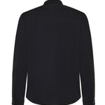 Overshirt in raso di cotone con logo L1S151200015 S0012V0029 STONE ISLAND 