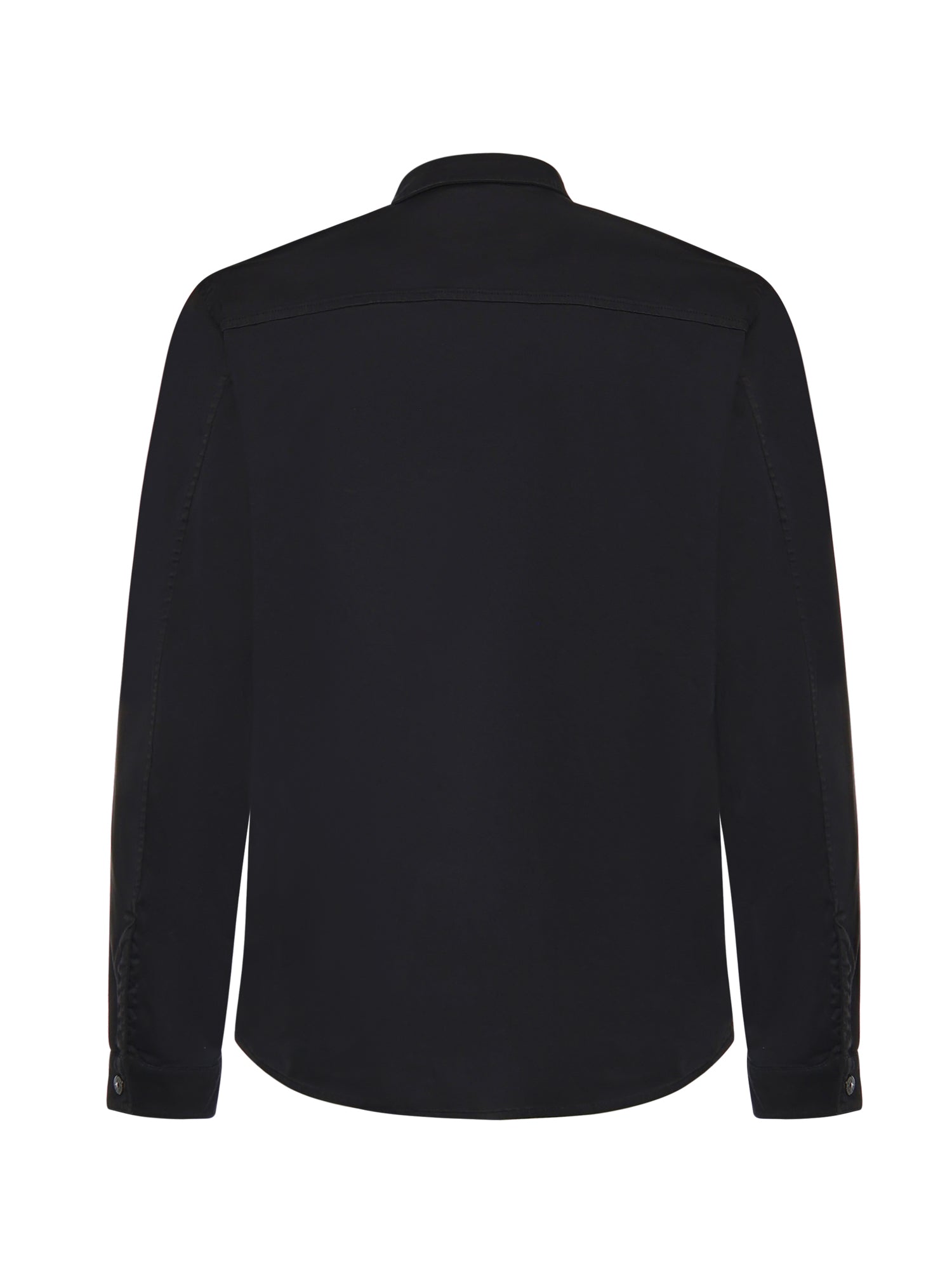 Overshirt in raso di cotone con logo L1S151200015 S0012V0029 STONE ISLAND 
