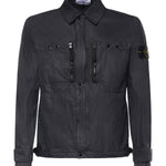 Overshirt in nylon con logo L1S151200020 S0351V0020 STONE ISLAND 