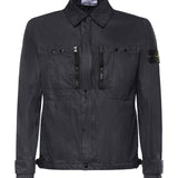 Overshirt in nylon con logo L1S151200020 S0351V0020 STONE ISLAND 