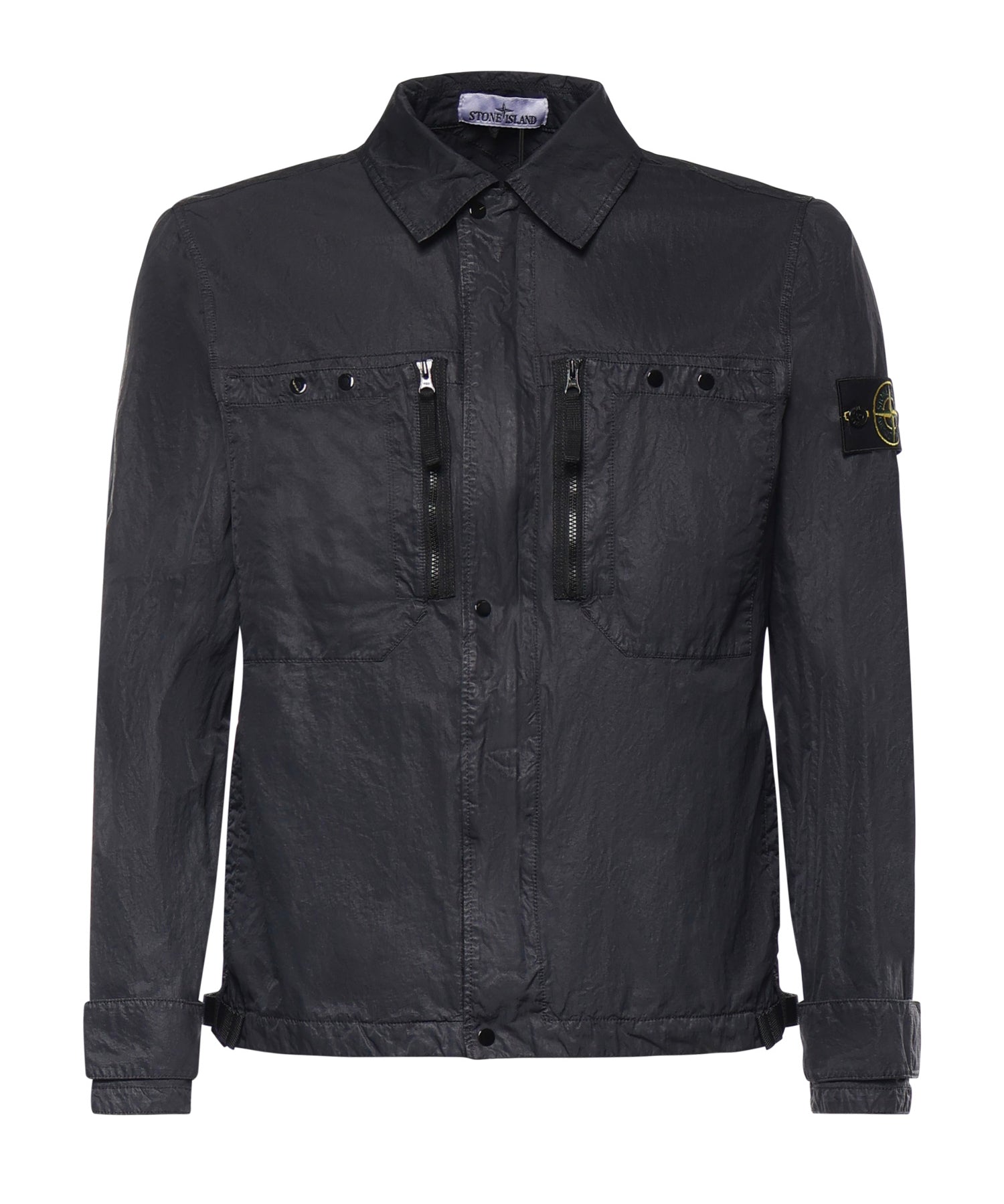 Overshirt in nylon con logo L1S151200020 S0351V0020 STONE ISLAND 