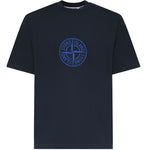 T-shirt con stampa 'All Around Compass' L1S152100001 S0362V0020 STONE ISLAND 