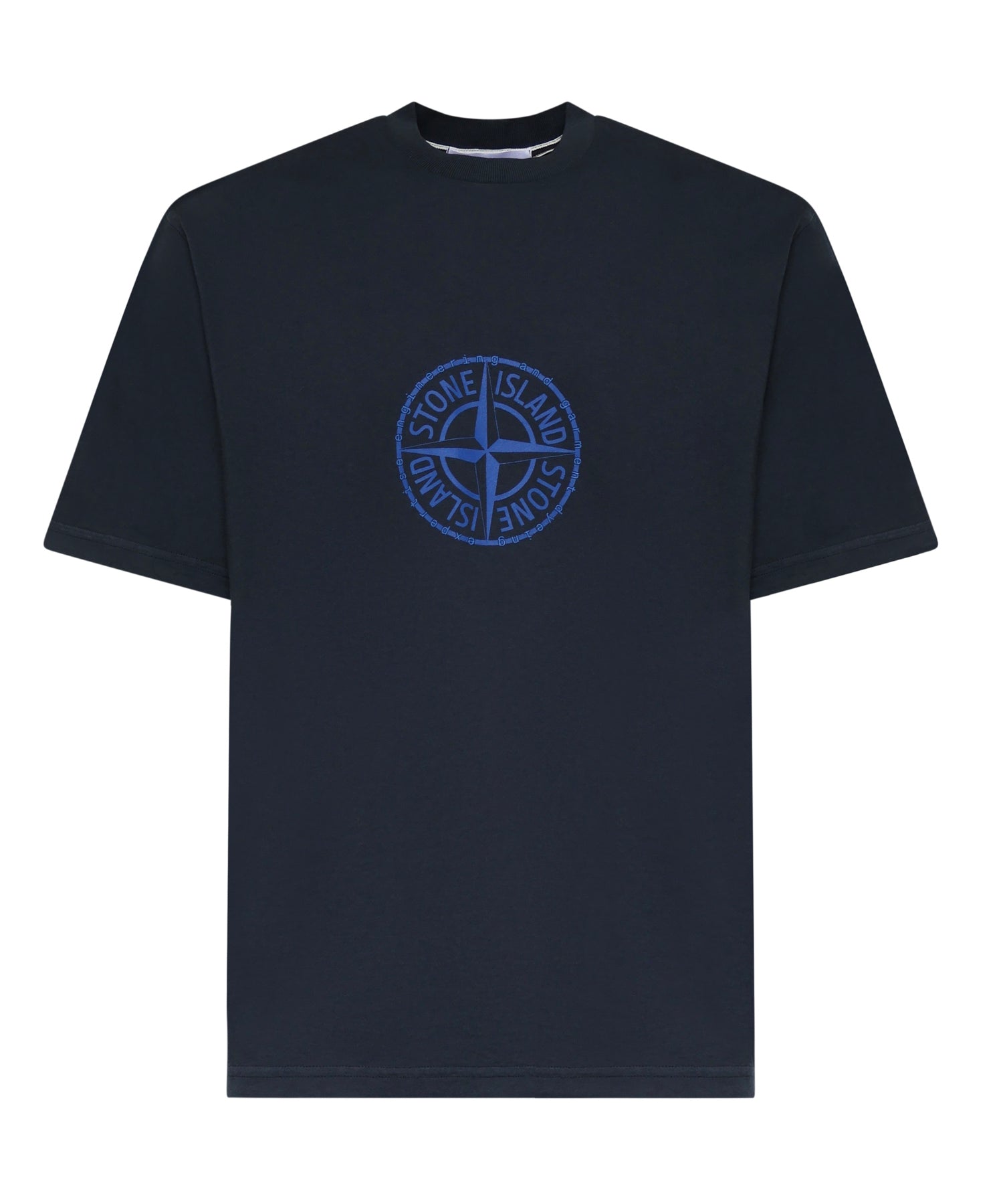 T-shirt con stampa 'All Around Compass' L1S152100001 S0362V0020 STONE ISLAND 