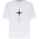 T-shirt con stampa 'Light Compass' L1S152100001 S0363V0001 STONE ISLAND 