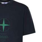 T-shirt con stampa 'Light Compass' L1S152100001 S0363V0020 STONE ISLAND 