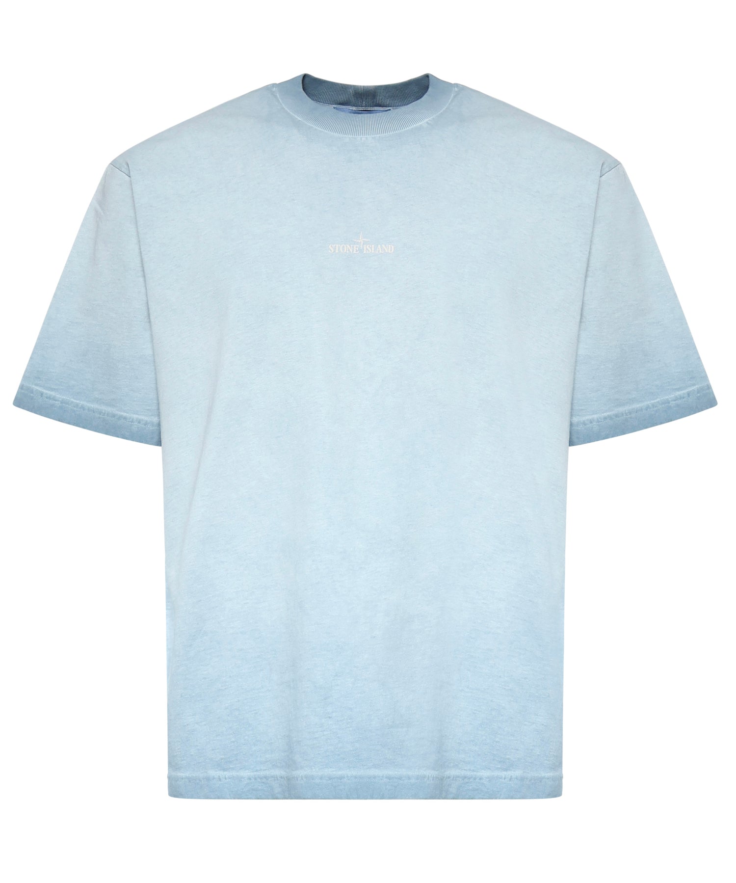 T-shirt con stampa Erosion in jersey di cotone L1S152100002 S0366V004A STONE ISLAND 