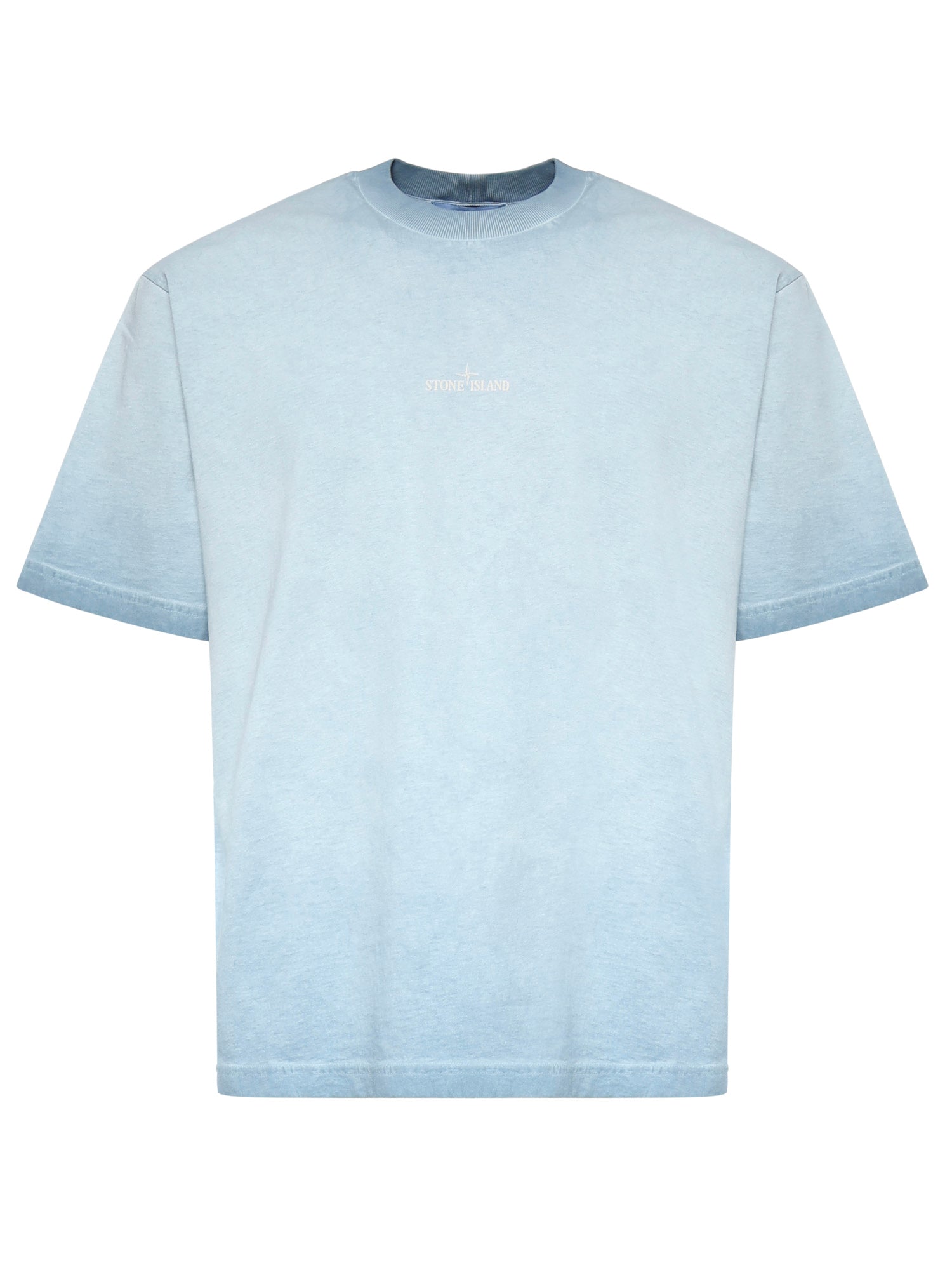 T-shirt con stampa Erosion in jersey di cotone L1S152100002 S0366V004A STONE ISLAND 