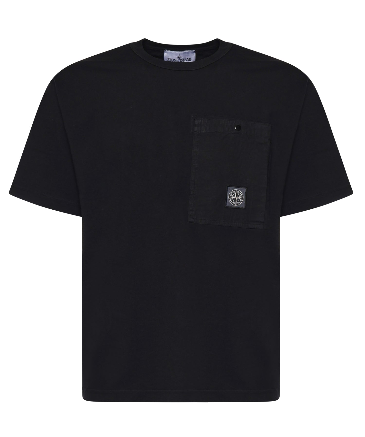 T-shirt con tasca sul petto in jersey di cotone L1S152100004 S0115V0029 STONE ISLAND 
