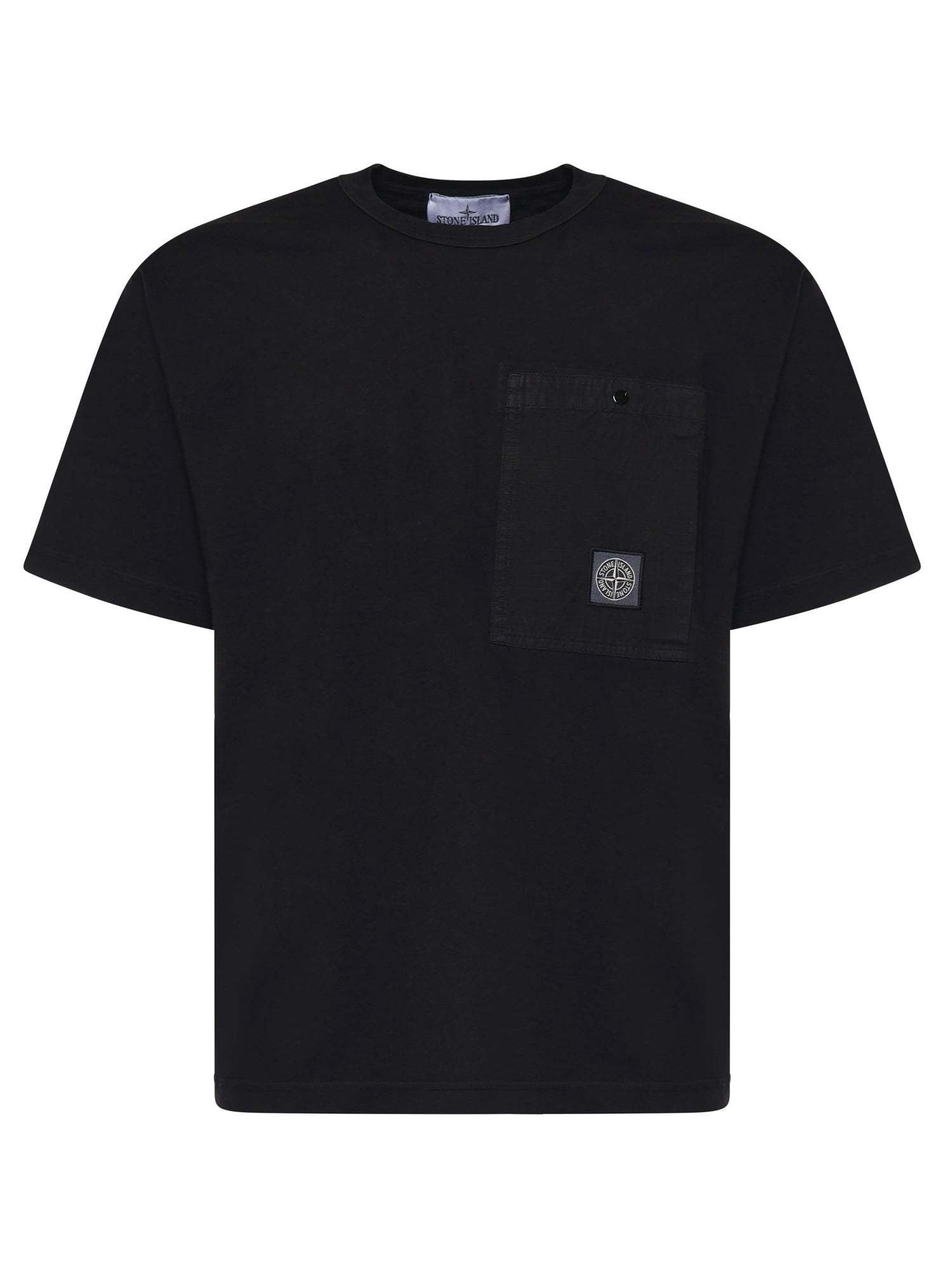 T-shirt con tasca sul petto in jersey di cotone L1S152100004 S0115V0029 STONE ISLAND 