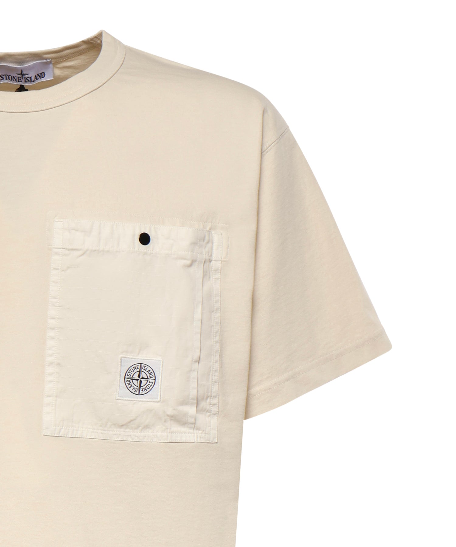 T-shirt con tasca sul petto in jersey di cotone L1S152100004 S0115V0093 STONE ISLAND 