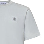 T-shirt in cotone con logo<BR/><BR/> L1S152100013 S0305V0041 STONE ISLAND 