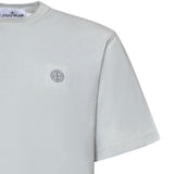 T-shirt in cotone con logo<BR/><BR/> L1S152100013 S0305V0041 STONE ISLAND 