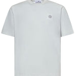 T-shirt in cotone con logo<BR/><BR/> L1S152100013 S0305V0041 STONE ISLAND 