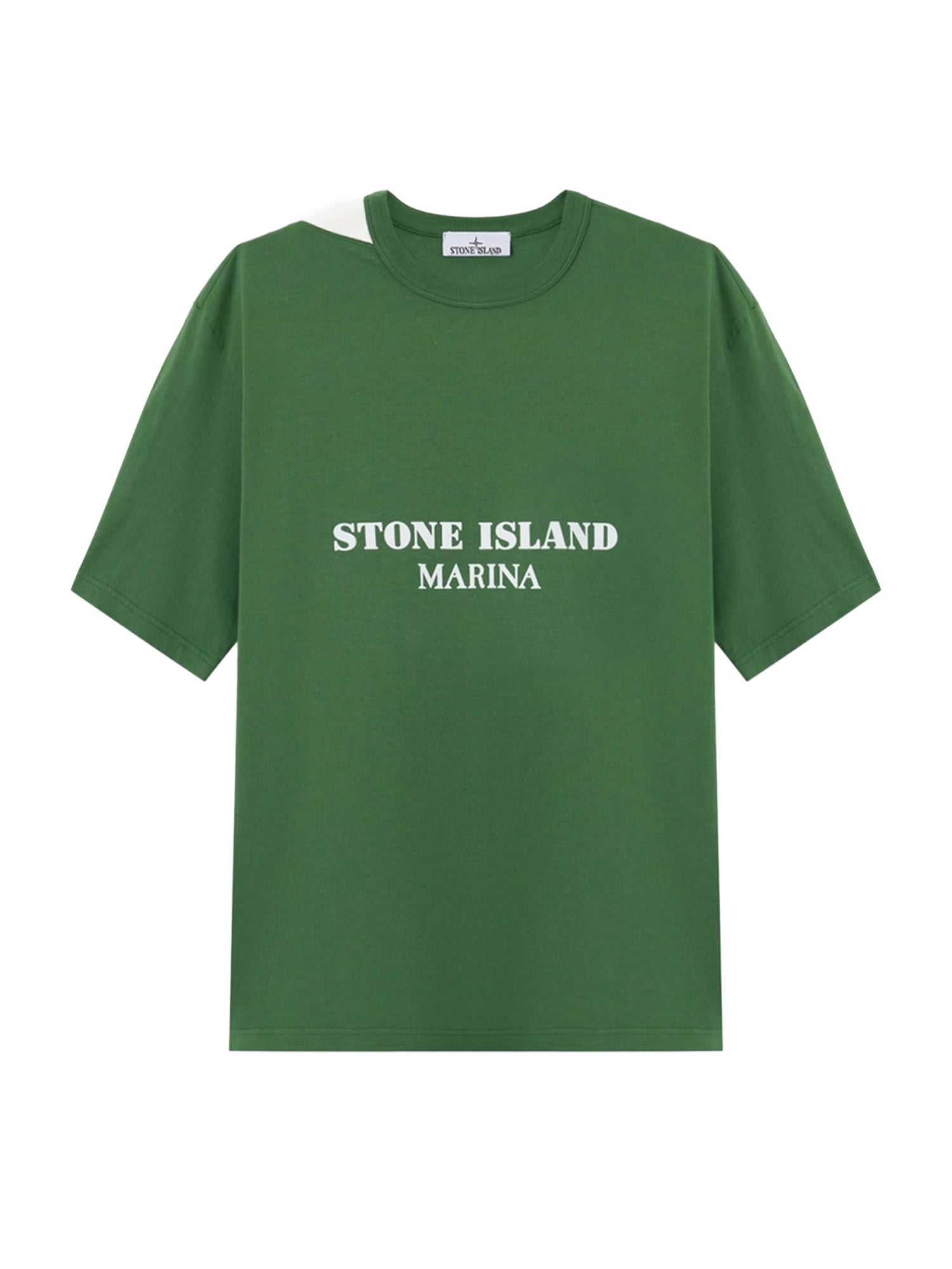 T-shirt con stampa Stone Island Marina in cotone L1S152100017 S0X16V005I STONE ISLAND 