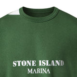 T-shirt con stampa Stone Island Marina in cotone L1S152100017 S0X16V005I STONE ISLAND 