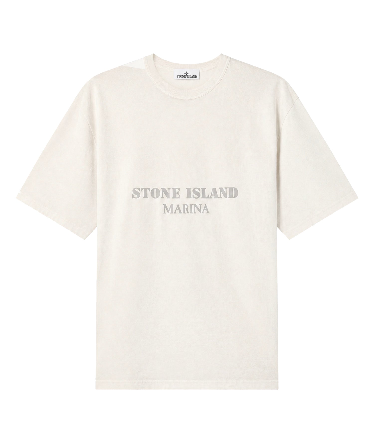 T-shirt con stampa Stone Island Marina in cotone L1S152100017 S0X16V0093 STONE ISLAND 