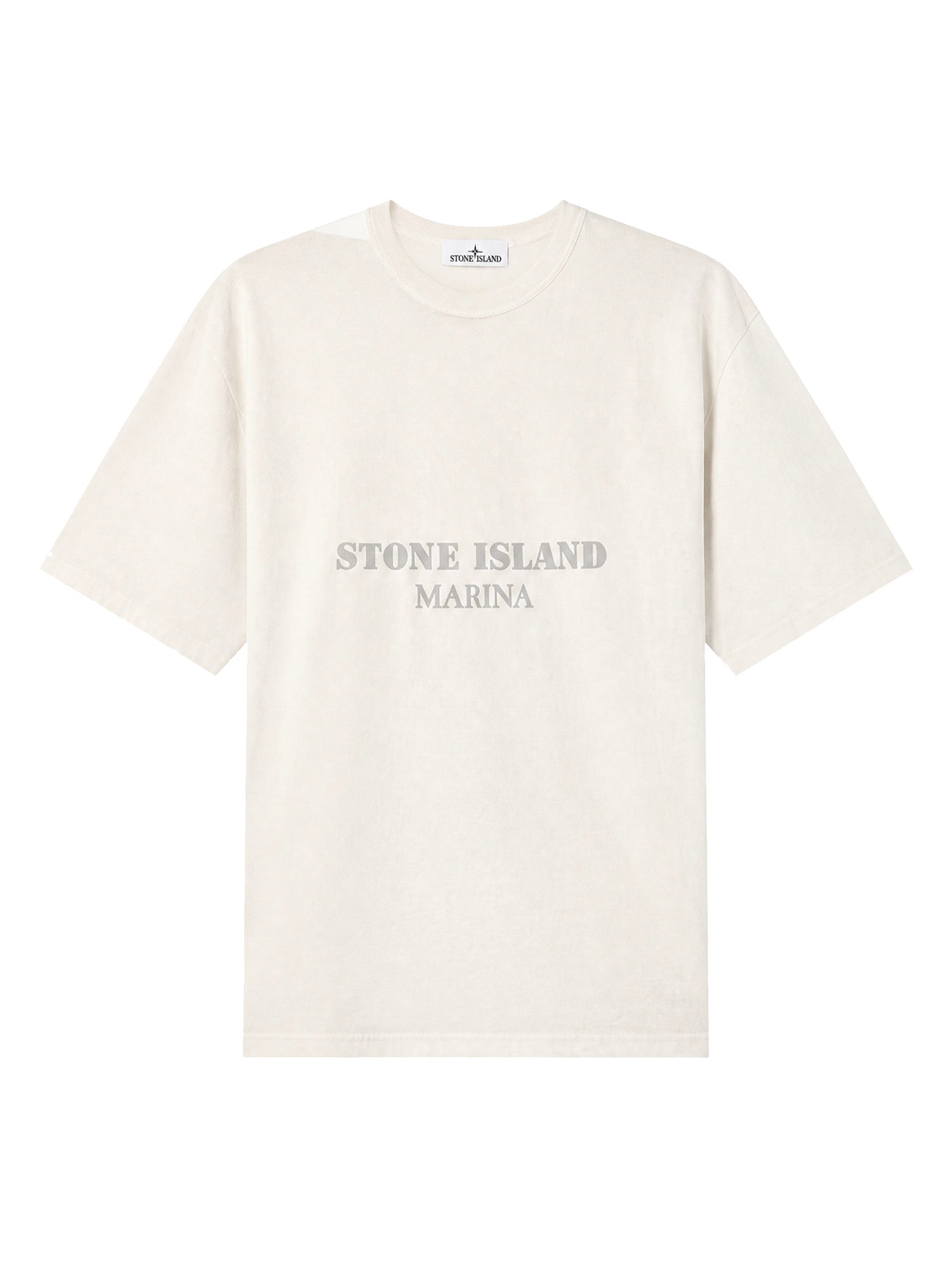 T-shirt con stampa Stone Island Marina in cotone L1S152100017 S0X16V0093 STONE ISLAND 