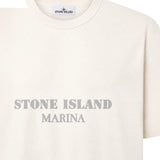 T-shirt con stampa Stone Island Marina in cotone L1S152100017 S0X16V0093 STONE ISLAND 