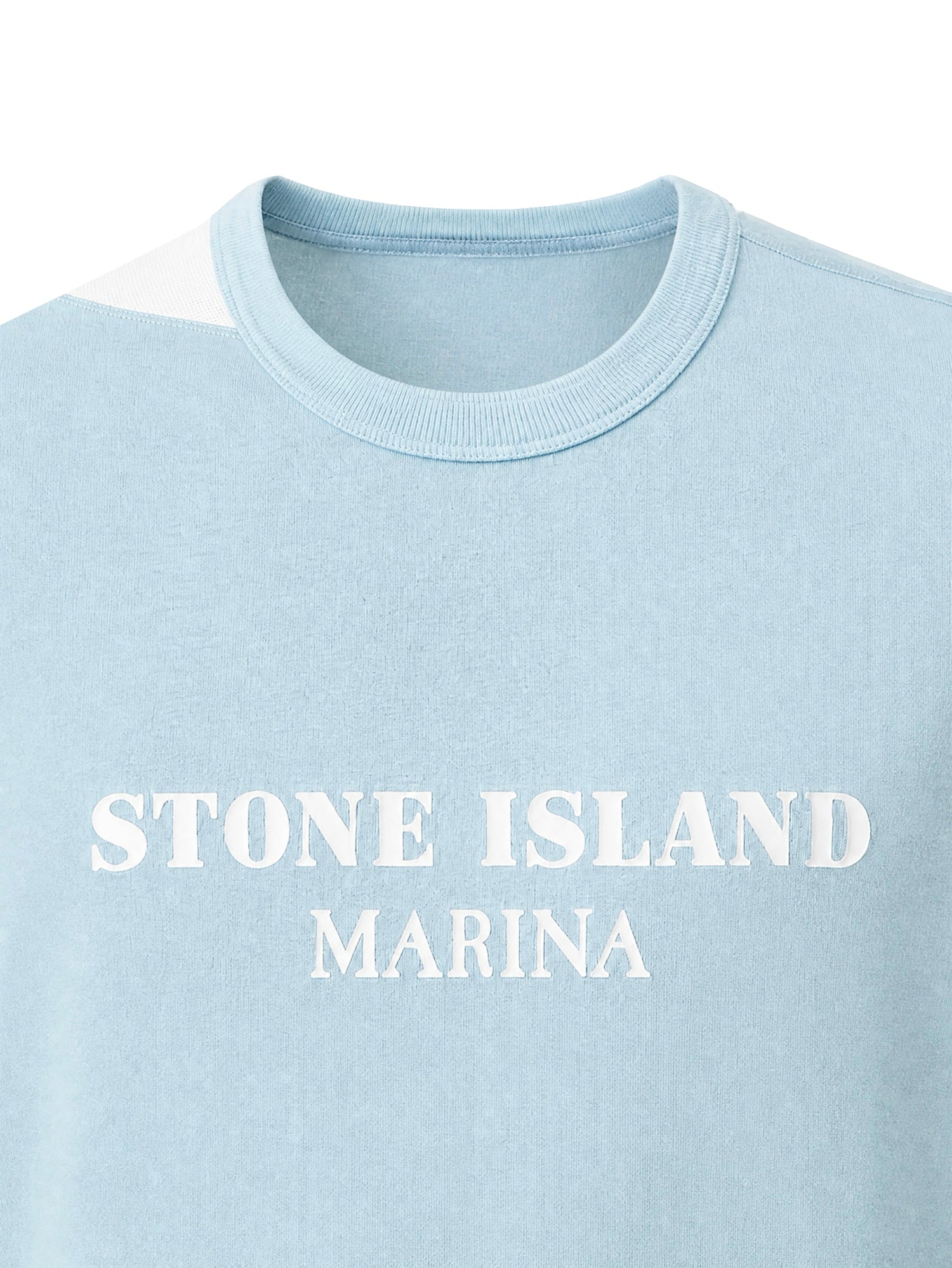 T-shirt con stampa Stone Island Marina in cotone L1S152100018 S0X16V004A STONE ISLAND 