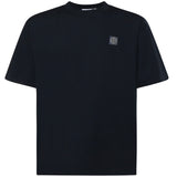 T-shirt con patch Compass in jersey di cotone L1S152100027 S0013V0020 STONE ISLAND 