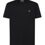 T-shirt con patch Compass in jersey di cotone L1S152100027 S0013V0029 STONE ISLAND 