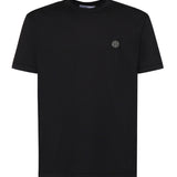 T-shirt con patch Compass in jersey di cotone L1S152100027 S0013V0029 STONE ISLAND 