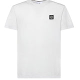 T-shirt con patch Compass in jersey di cotone L1S152100027 S0013V0041 STONE ISLAND 
