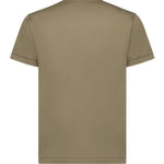 T-shirt con patch Compass in jersey di cotone L1S152100027 S0013V005G STONE ISLAND 