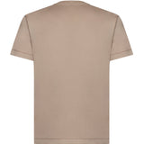 T-shirt con patch Compass in jersey di cotone L1S152100027 S0013V009A STONE ISLAND 