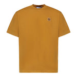 T-shirt con patch Compass in jersey di cotone L1S152100030 S0115V0034 STONE ISLAND 
