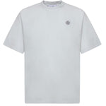 T-shirt con patch Compass in jersey di cotone L1S152100030 S0115V0041 STONE ISLAND 