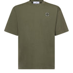 T-shirt con patch Compass in jersey di cotone L1S152100030 S0115V005G STONE ISLAND 