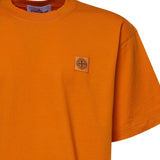 T-shirt con patch Compass in jersey di cotone L1S152100030 S0115V007E STONE ISLAND 