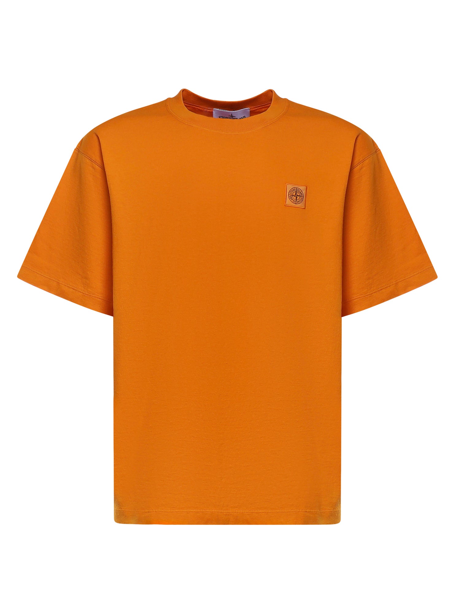 T-shirt con patch Compass in jersey di cotone L1S152100030 S0115V007E STONE ISLAND 