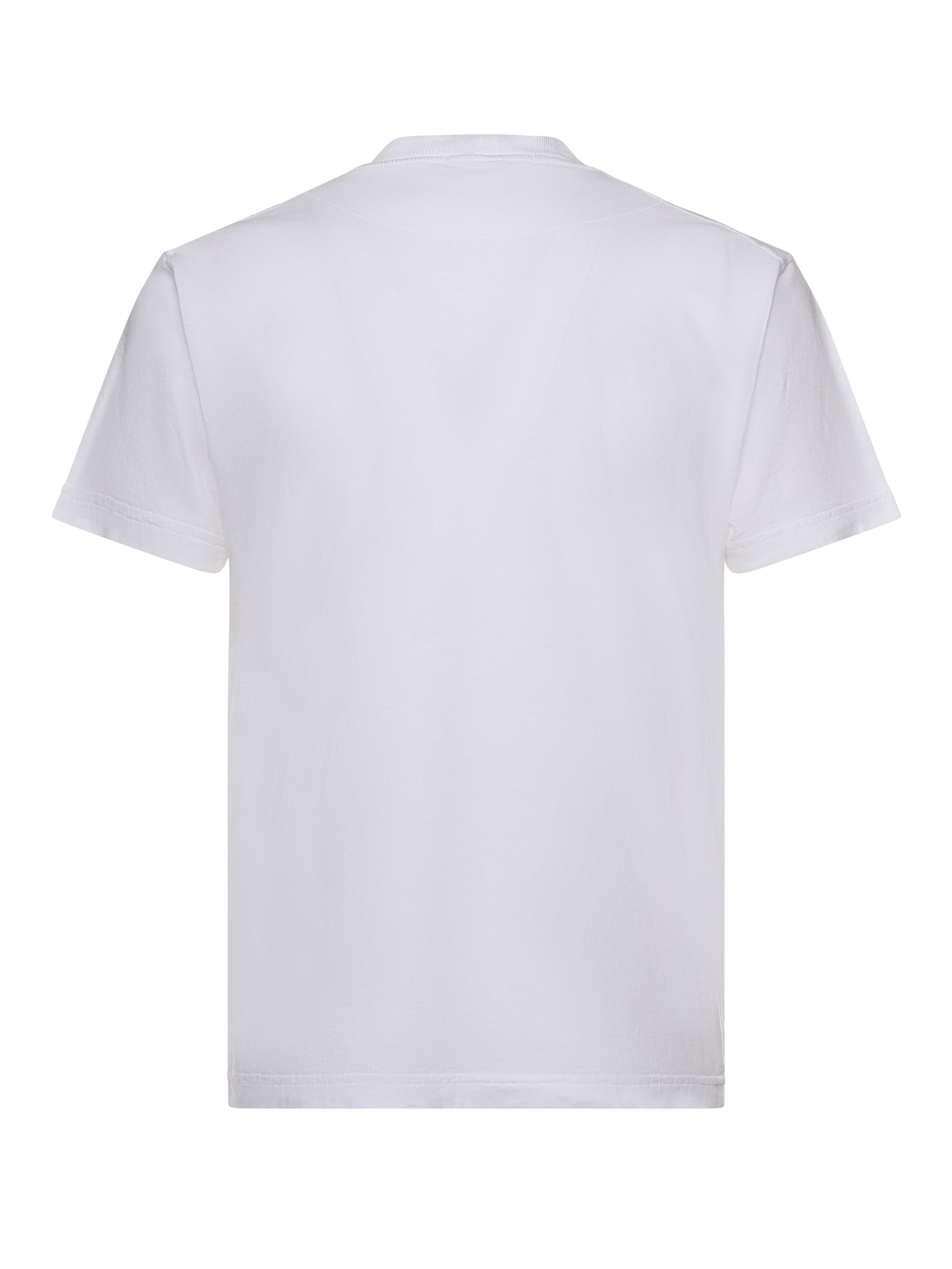 T-shirt con patch Compass L1S152100032 S0057V0001 STONE ISLAND 