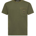 T-shirt con patch Compass L1S152100032 S0057V015G STONE ISLAND 