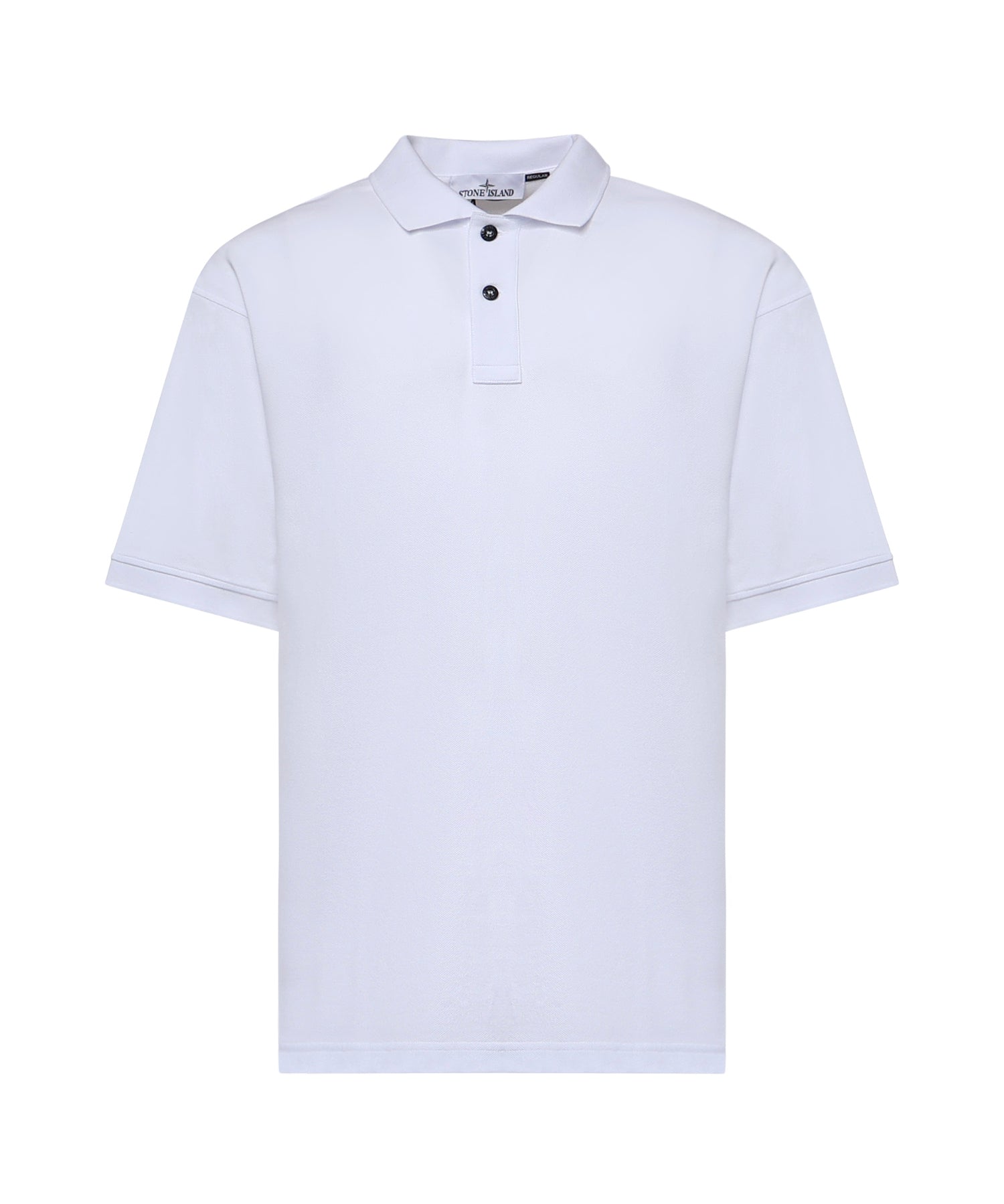 Polo con ricamo logo in piqué di cotone L1S152200001 S0039V0001 STONE ISLAND 