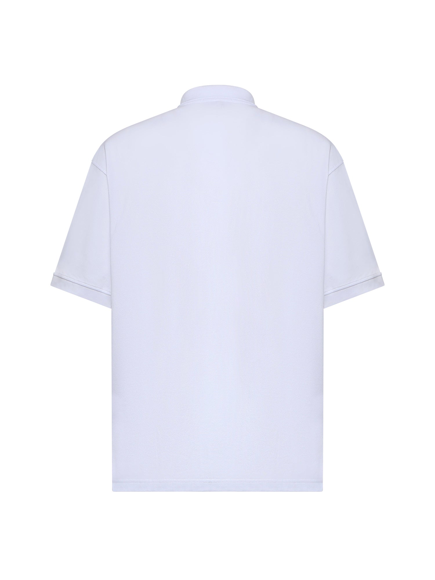 Polo con ricamo logo in piqué di cotone L1S152200001 S0039V0001 STONE ISLAND 
